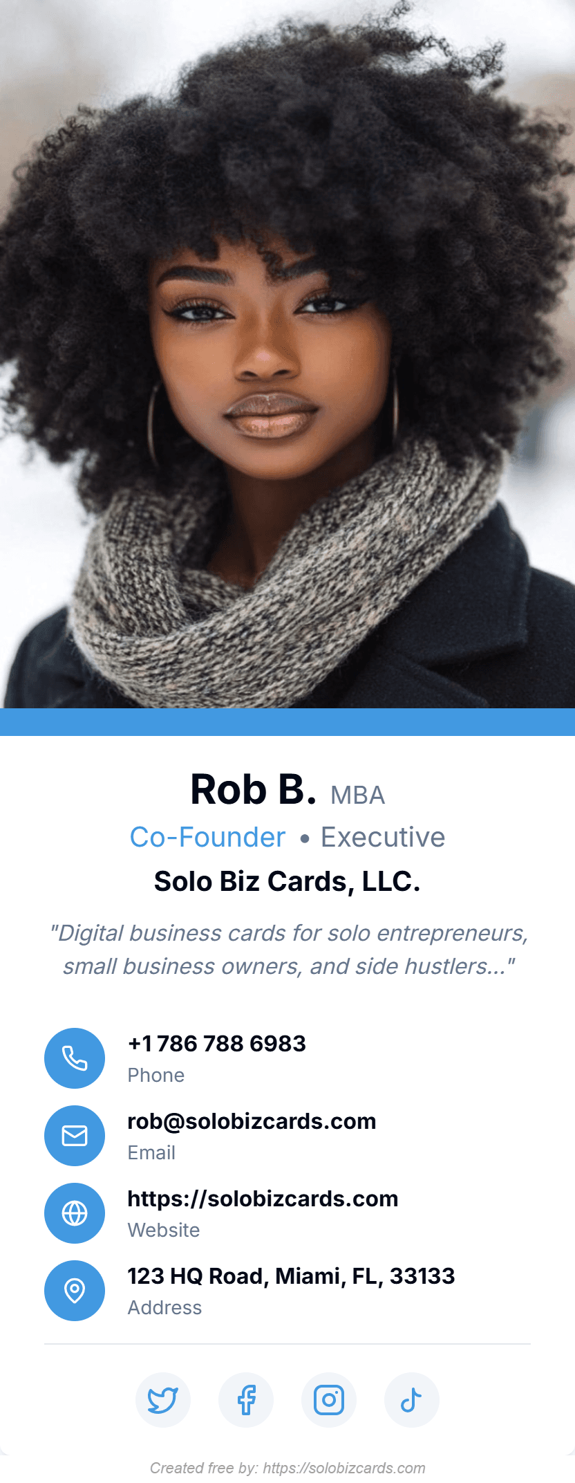 Business Card Image